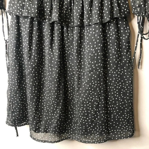 Zara black star dress size xs - Picture 2 of 9